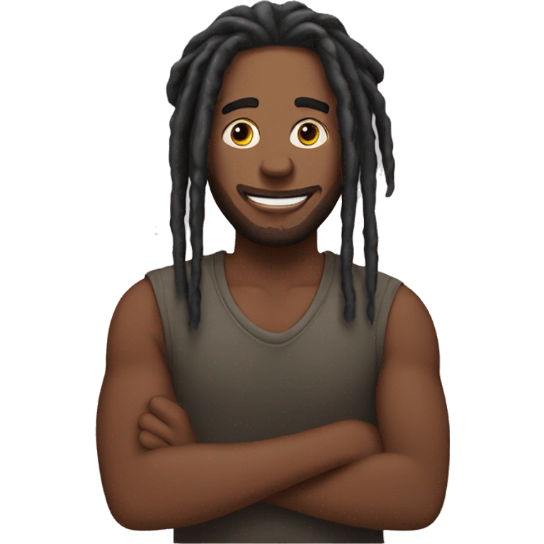 guy with dreads emoji