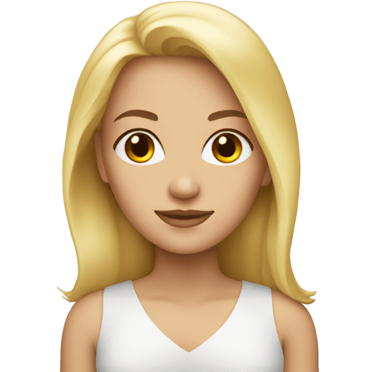 Beautiful blonde  wife emoji