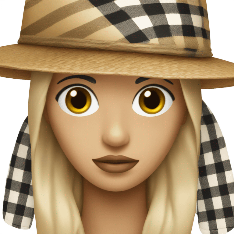 Burberry Hat emoji