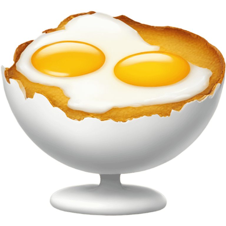 Cooked egg emoji