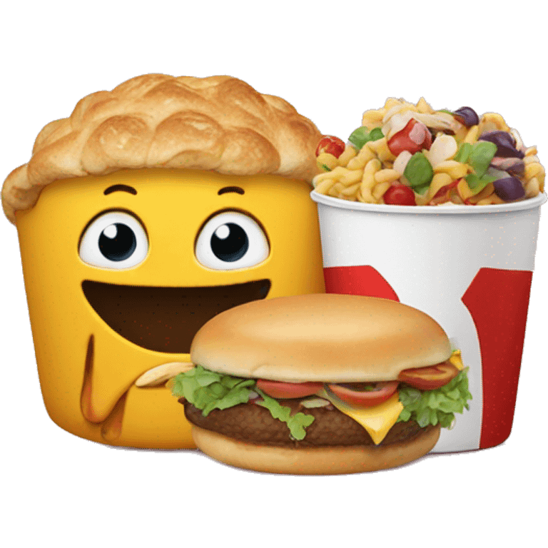 netflix and food emoji