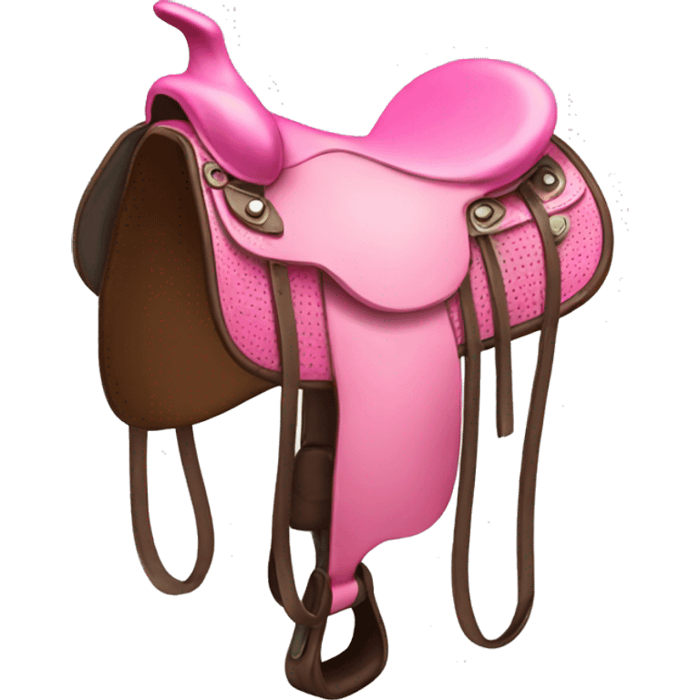 Pink Saddle emoji