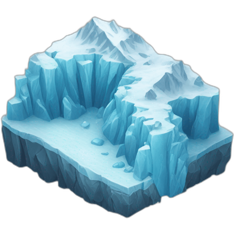 Glacier emoji