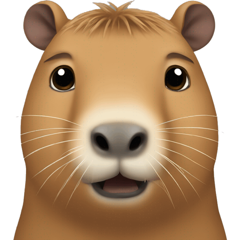 Capybara emoji