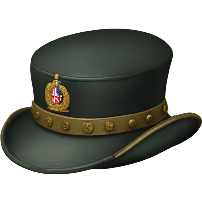 british military hat 19 century emoji