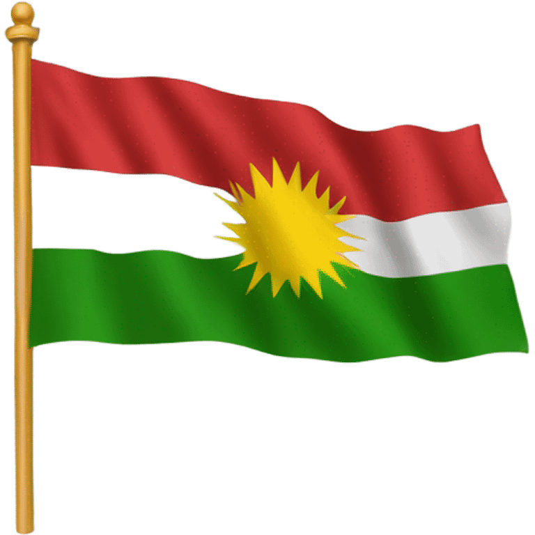 Kurdistan flag emoji