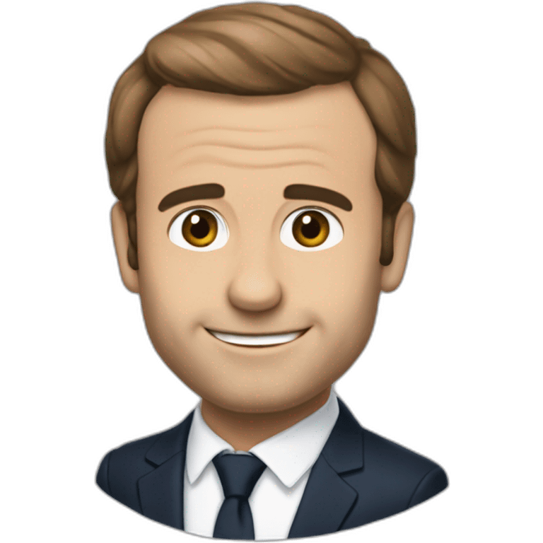 Macron-doigt emoji