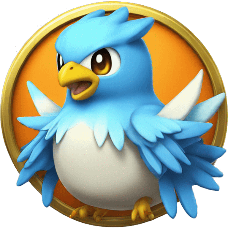 pokemon articuno pumpkin badge medal future socute emoji