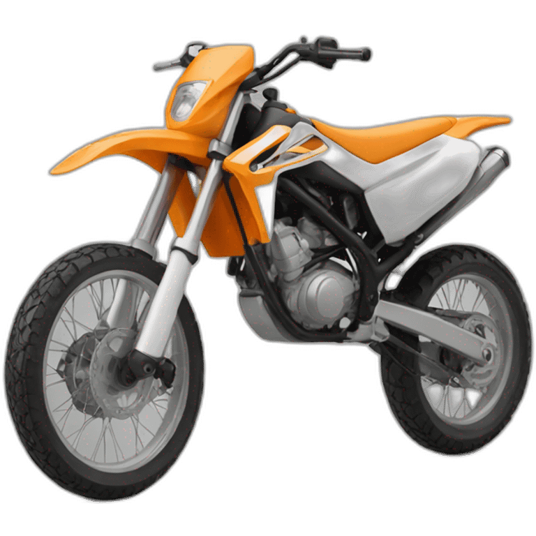 Moto sur mars emoji