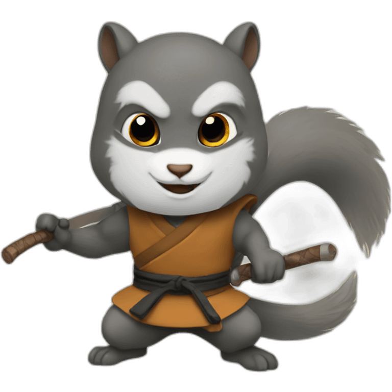 ninja squirrel emoji