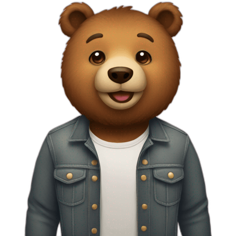 Gay bear emoji