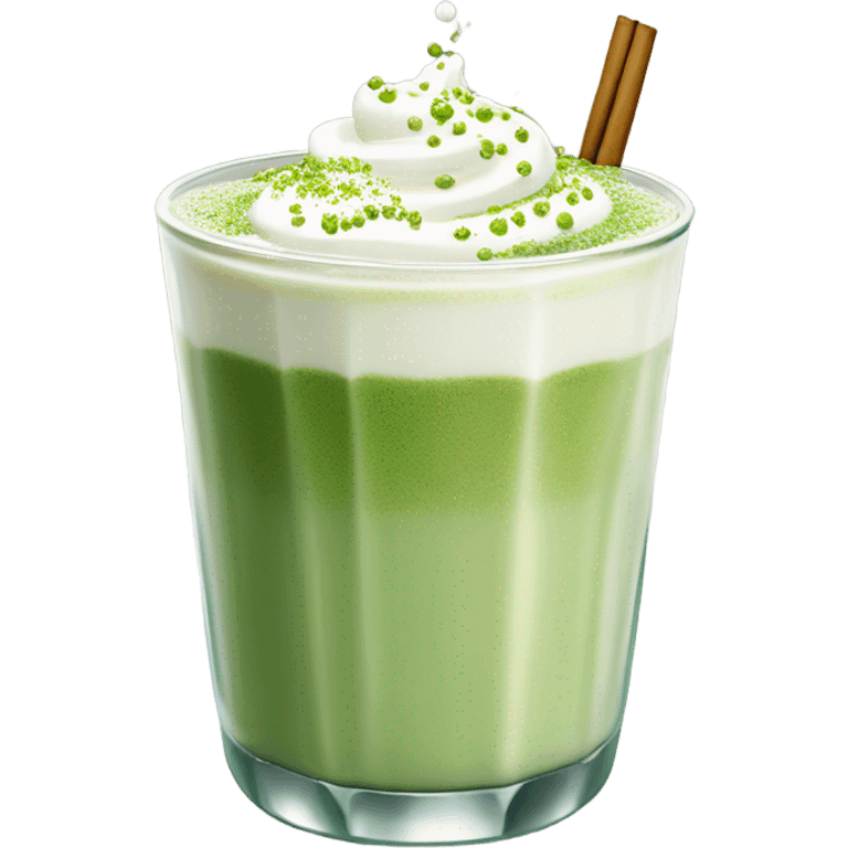 Matcha latte emoji