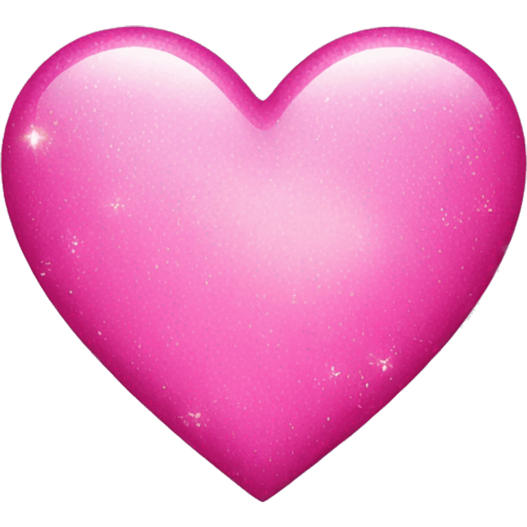 Pink heart with sparkles  emoji