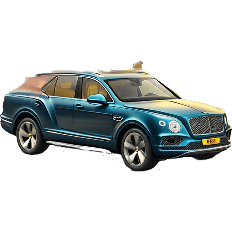 bentley truck driving into lemonade stand, bentayga crashing into lemonade stand, bentayga running into a lemonade stand emoji