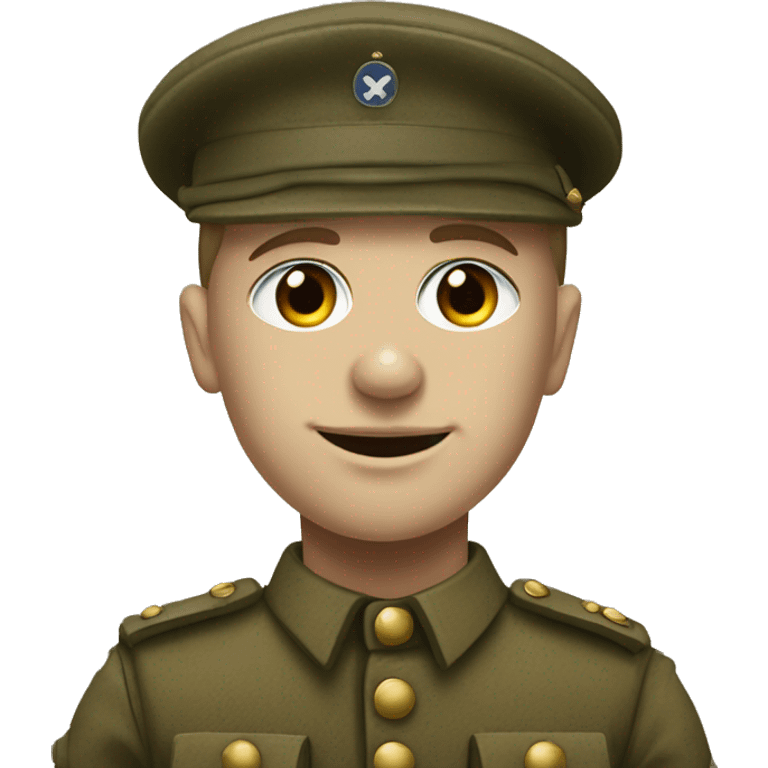 disabled ww1 soldie with amputation emoji