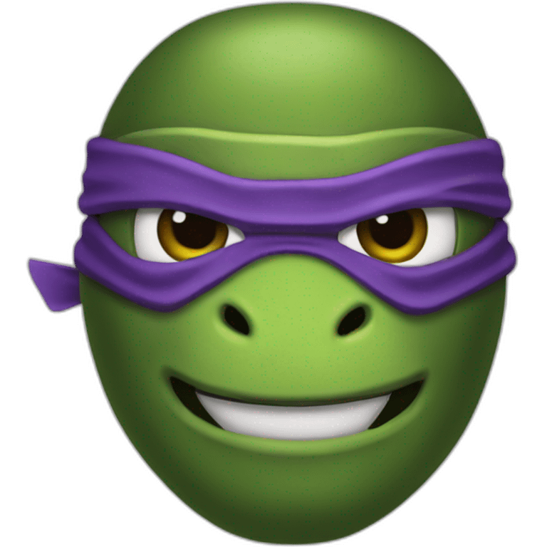 Donatello ninja mutant turtle emoji