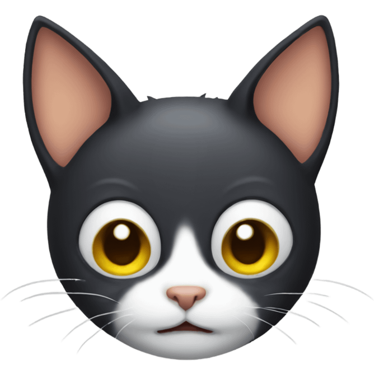 Bat cat emoji