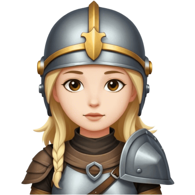 girl whit helm emoji