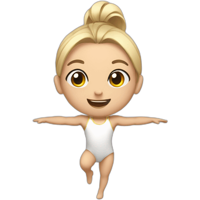 Rythmics gymnastics emoji