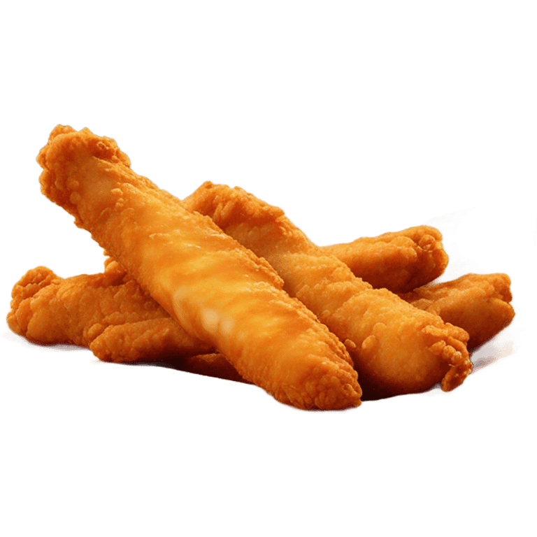 raising cane's chicken finger dipped into sauce emoji