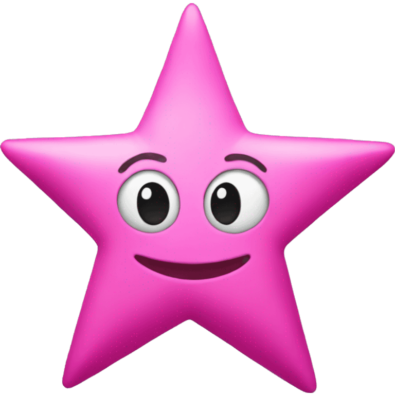 pink star emoji