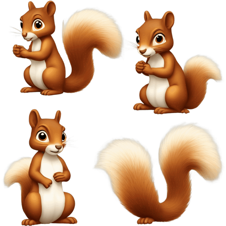 Squirrels emoji