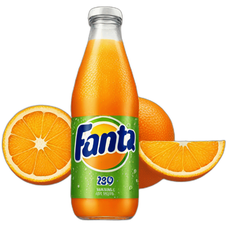 Fanta naranja emoji