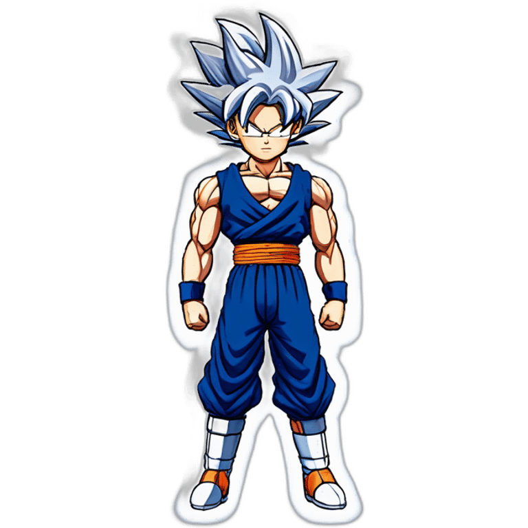 Goku ultra instinct emoji