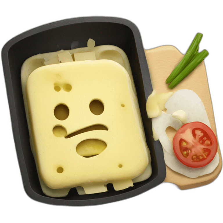 Raclette emoji