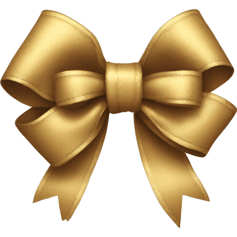 Vintage bow emoji