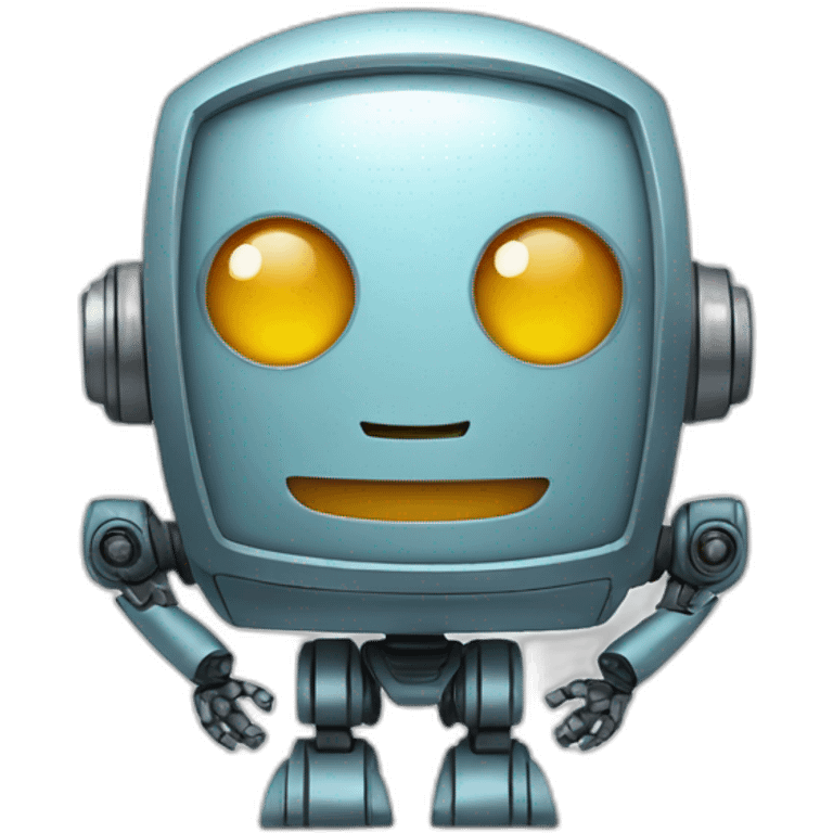 robot happy emoji