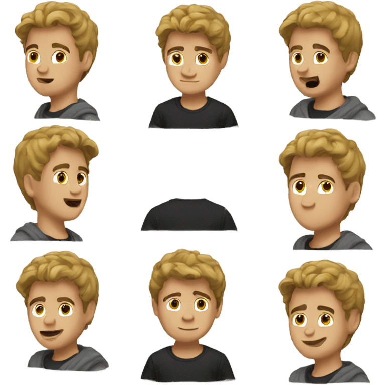 Justin  emoji