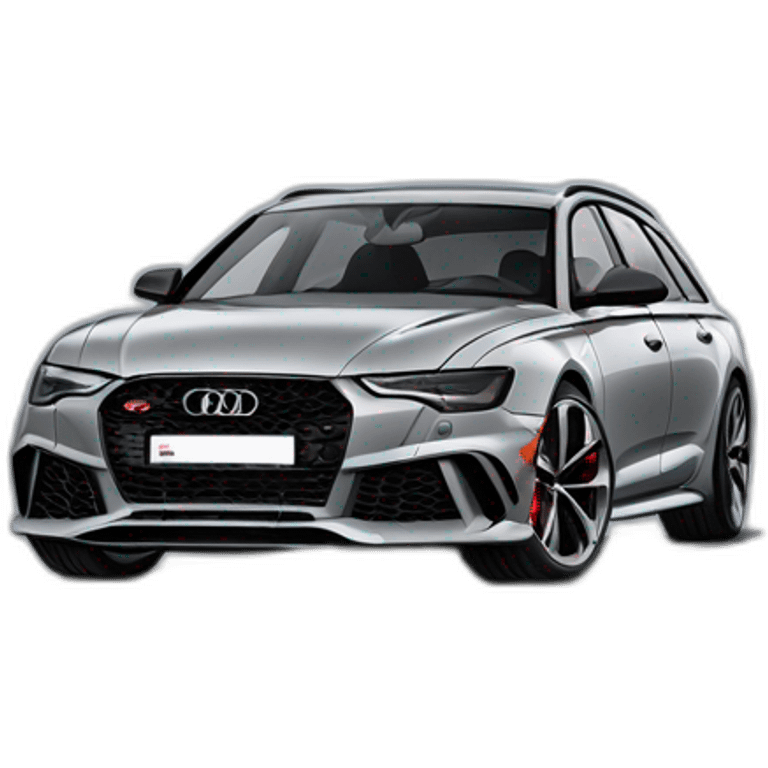 audi rs6 emoji