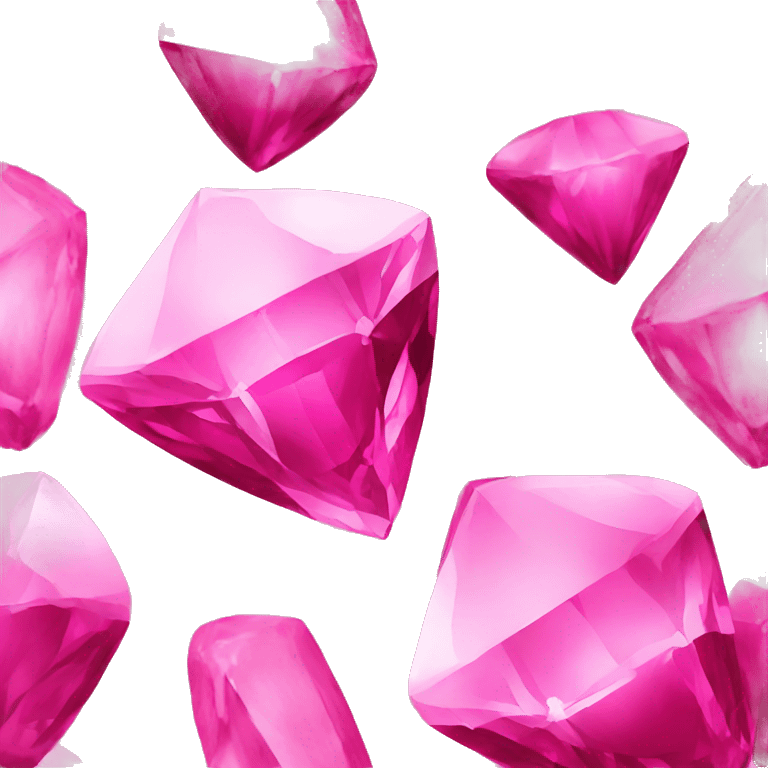 pink tourmaline gem emoji