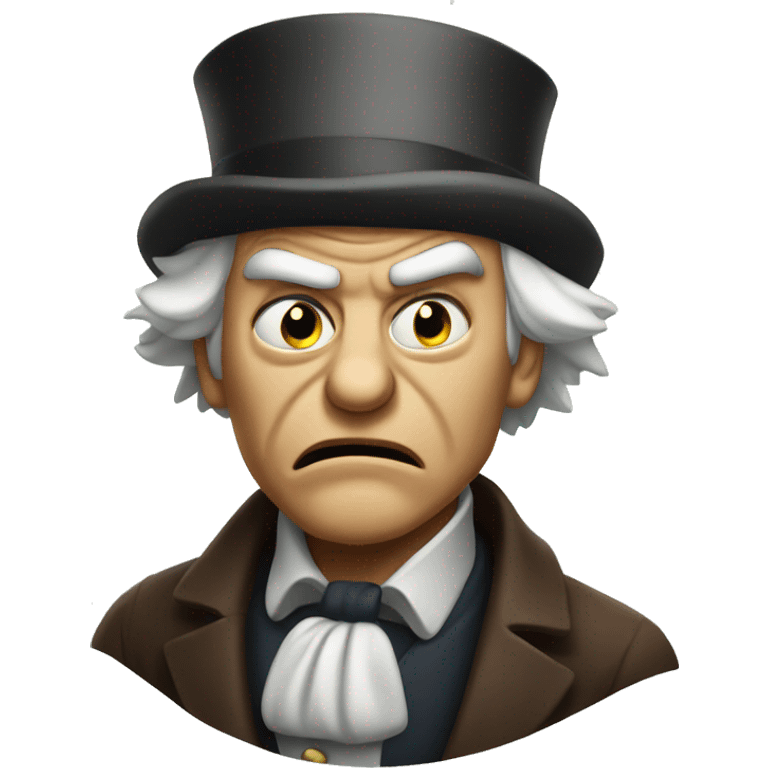 Angry Scrooge  emoji