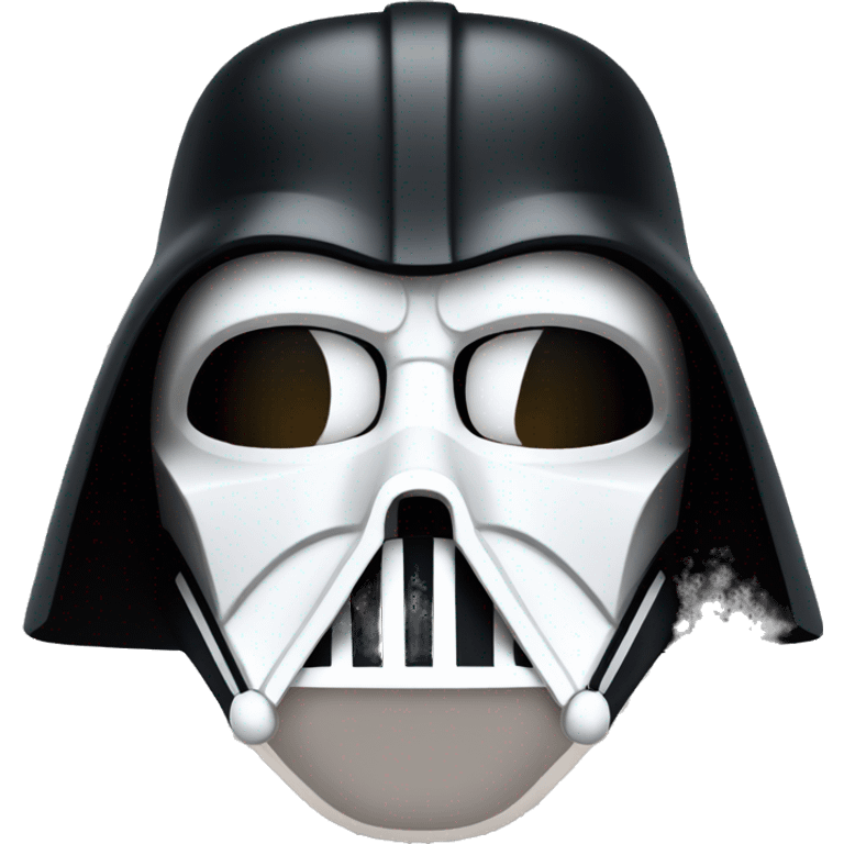 white mask darth vader emoji