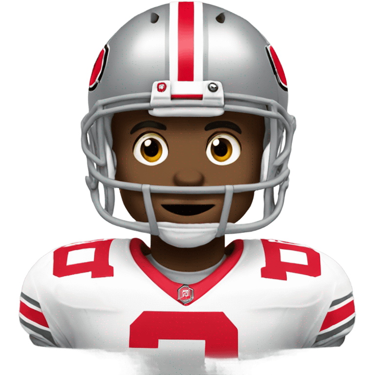 Ohio State Buckeye emoji