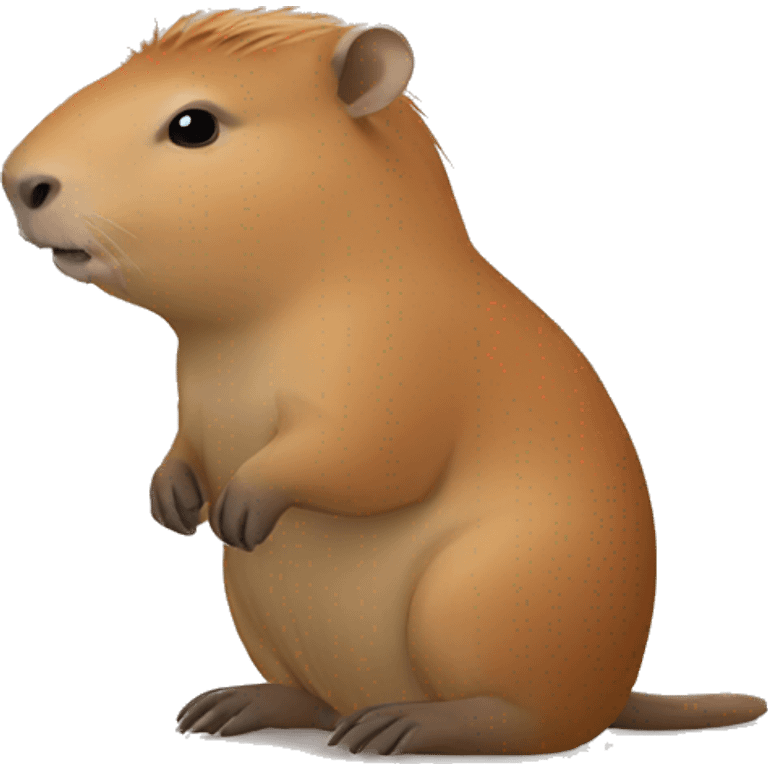 Capybara pequeño emoji