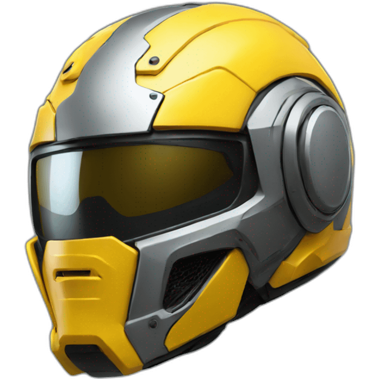 cyberpunk motorcycle helmet emoji