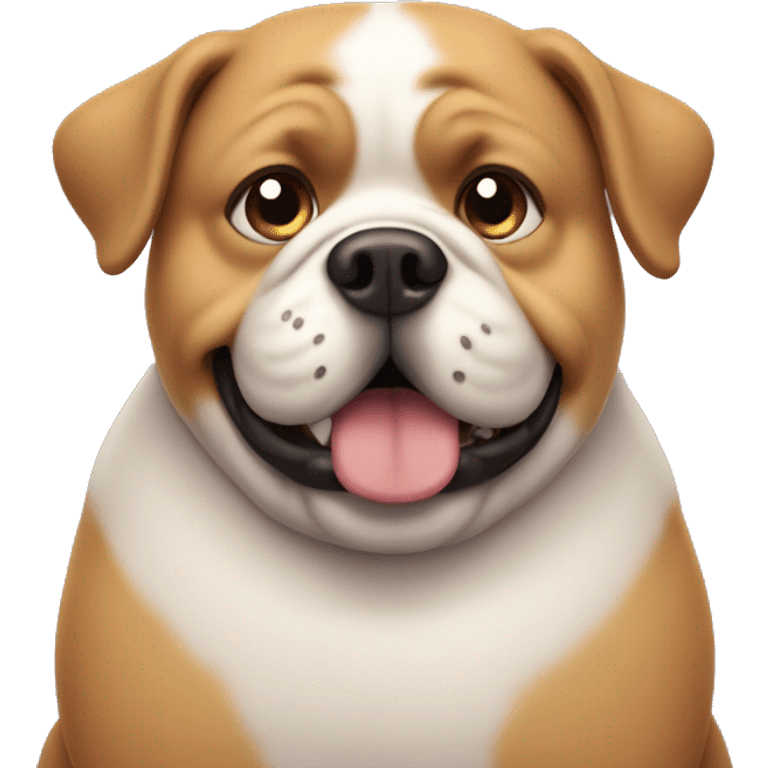 fat dog emoji