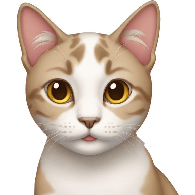 Transgender cat emoji