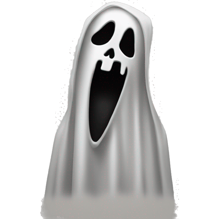 ghostface from scream movie  emoji