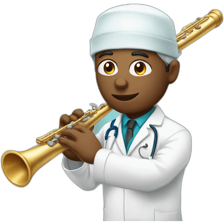 doctor flute emoji