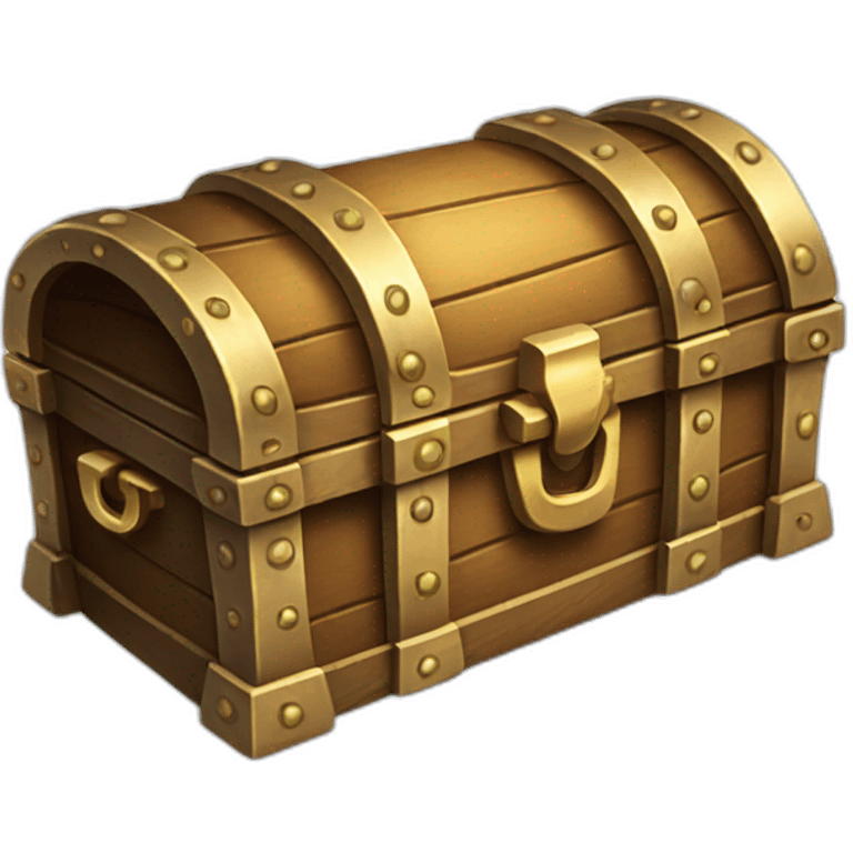 treasure chest full of iphone emoji