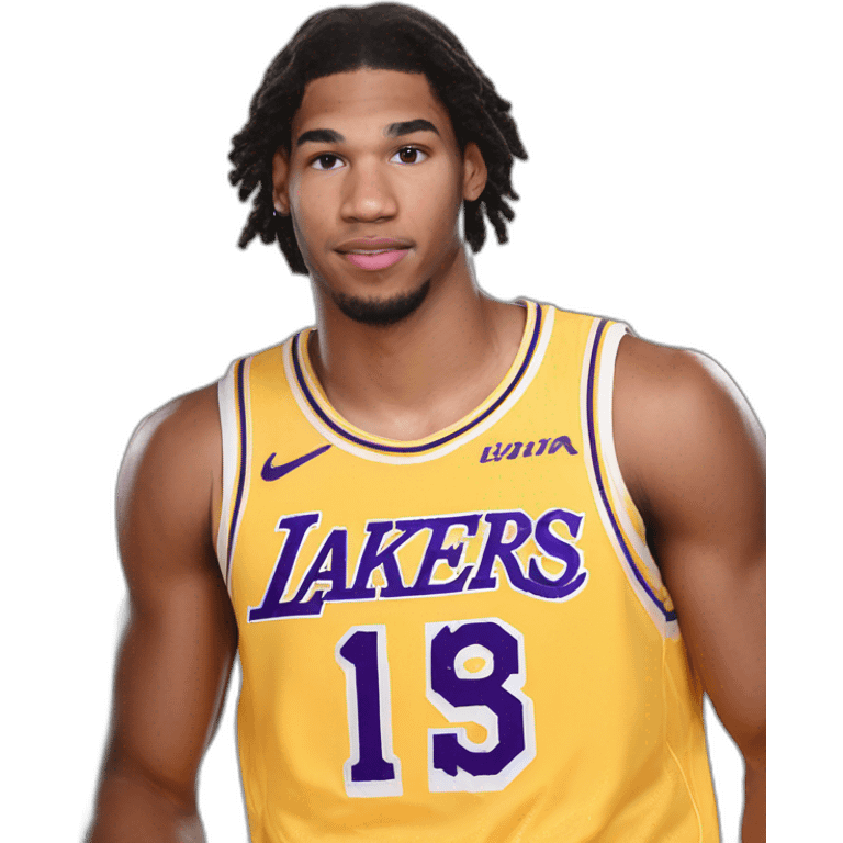 Austin Reaves lakers Oklahoma white rookie emoji