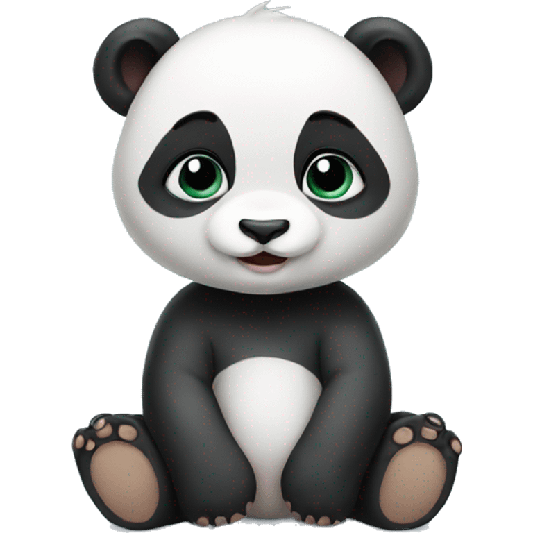 Baby panda emoji