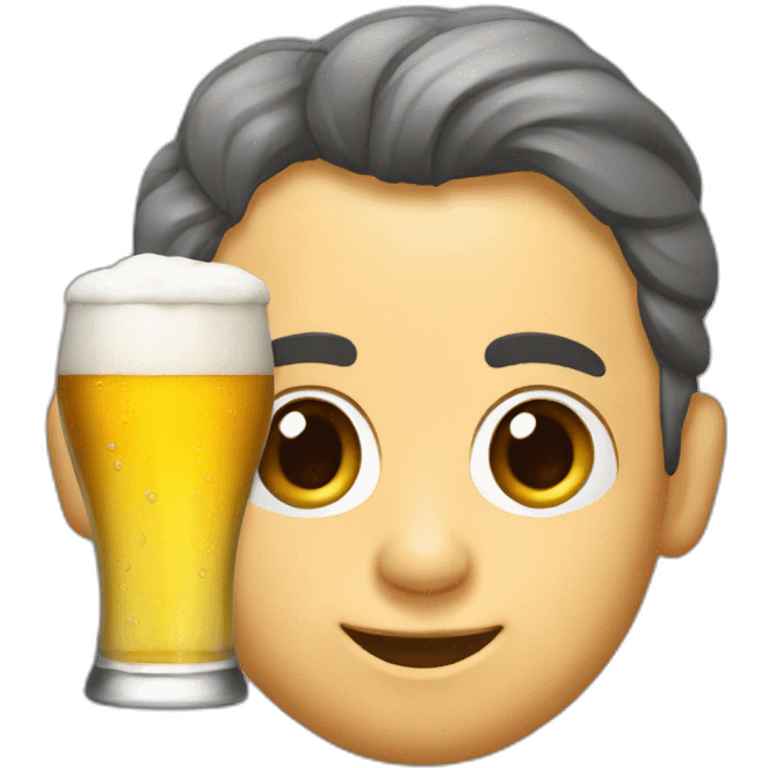 Lata de cerveza emoji