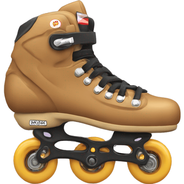 Kamel auf inline Skates  emoji