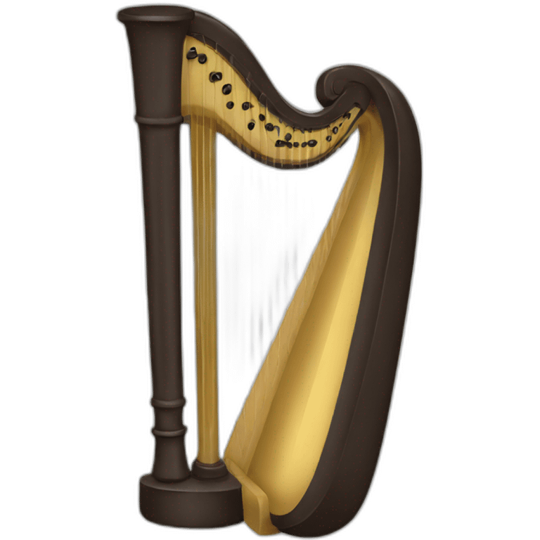 A harp emoji