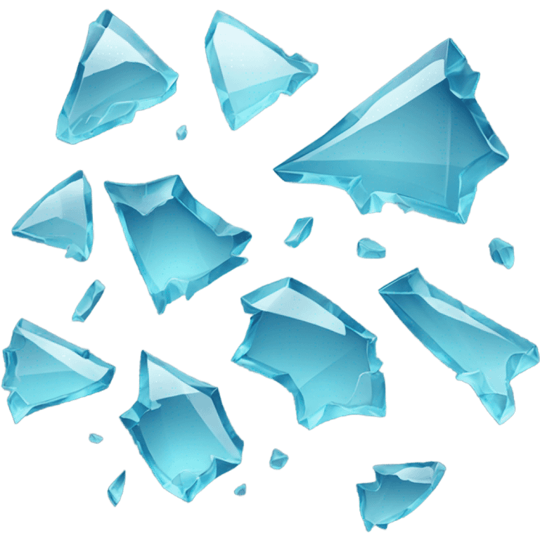 Broken glass emoji